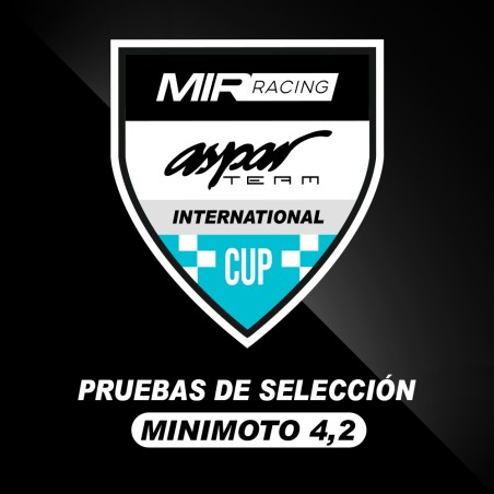 Minimoto 4,2 Pruebas de selección 2026 - MIR Racing Aspar Cup