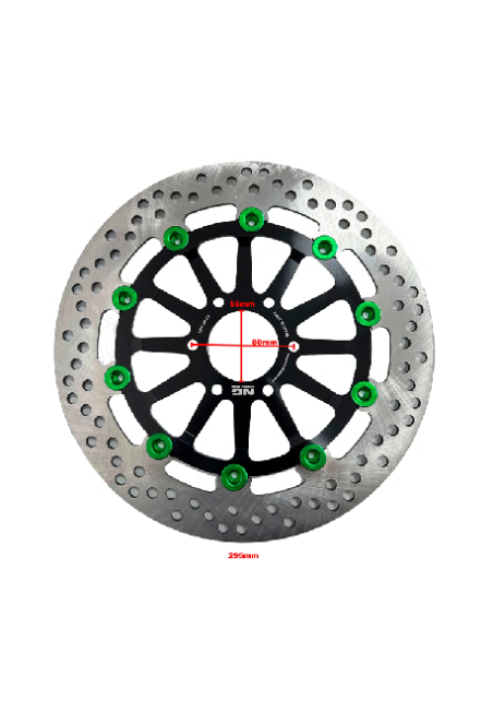Disco Freno 296mm Delantero flotante NG