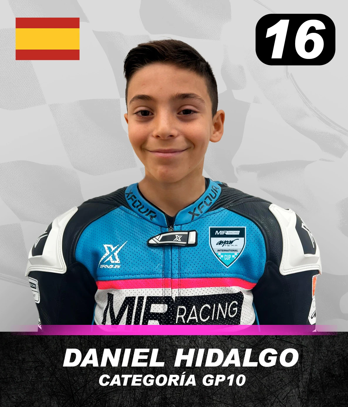 16. Daniel Hidalgo