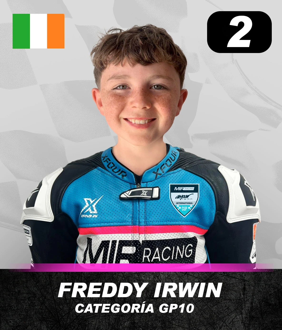 2. Freddy Irwin