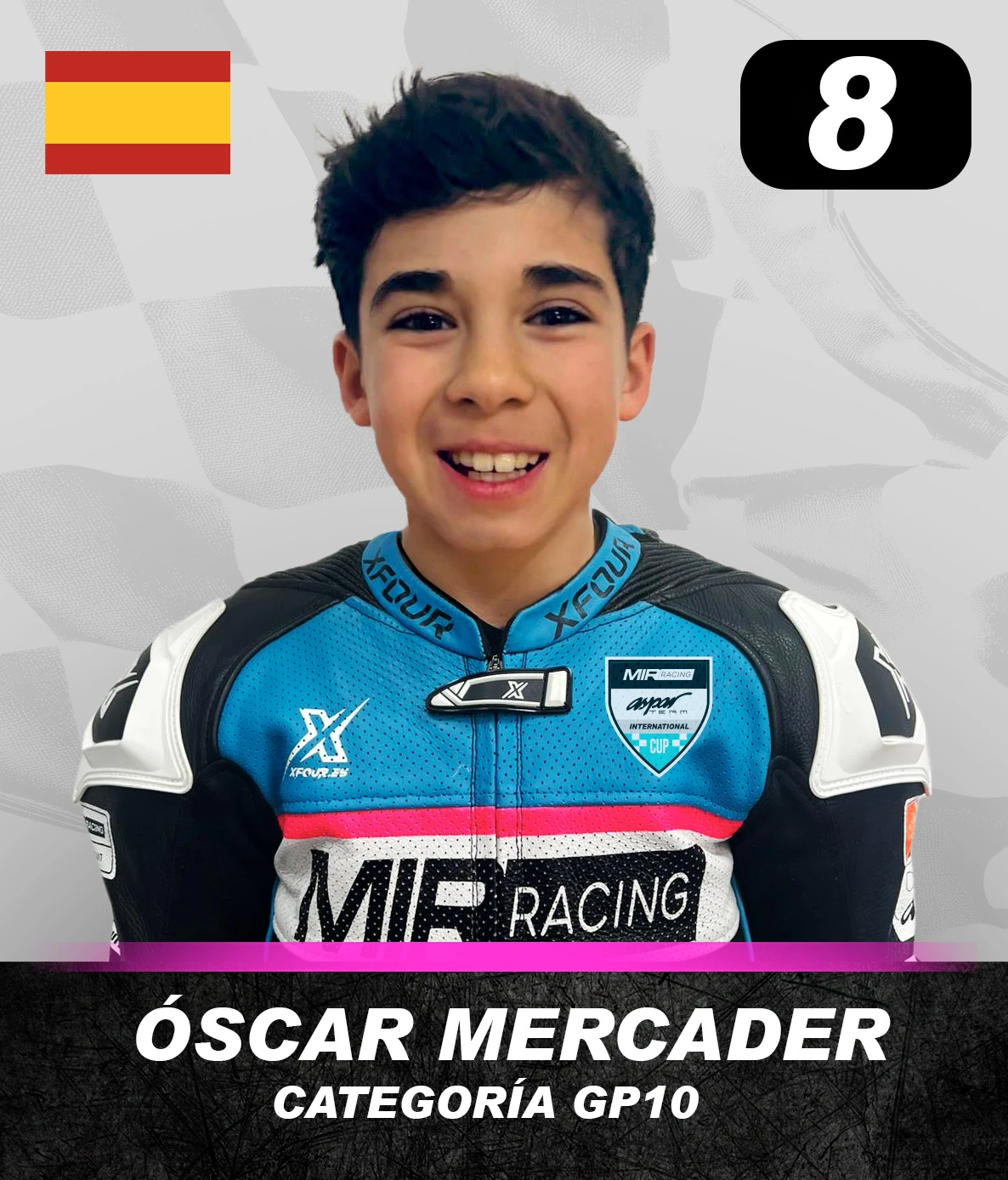 8. Oscar Mercader