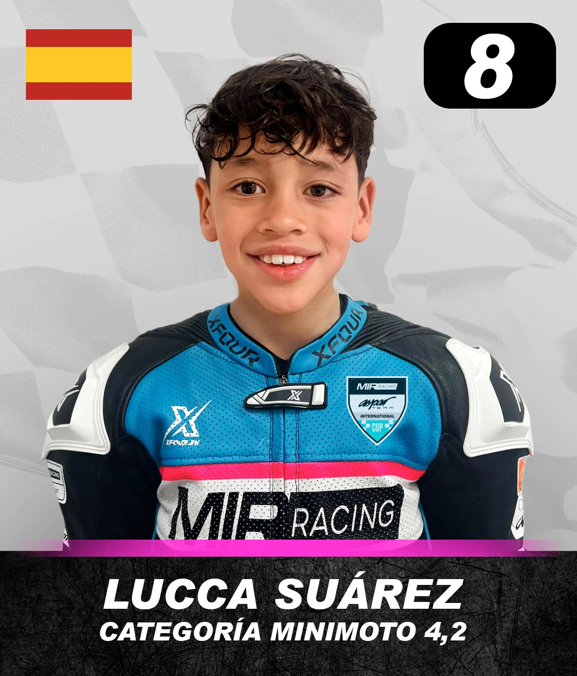 8. Lucca Suárez