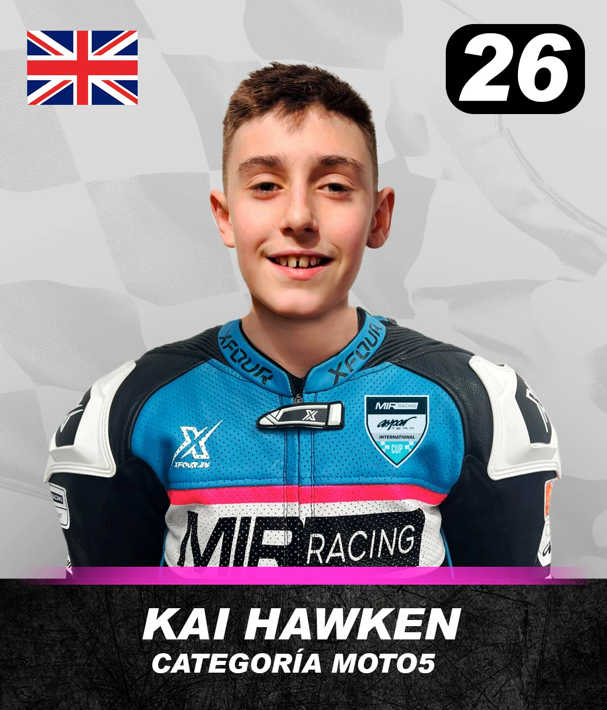 26. Kai Hawken