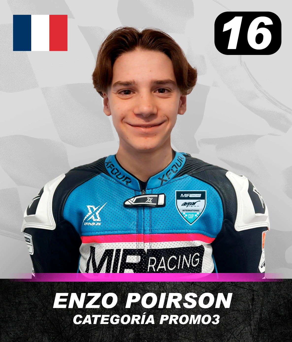 16. Enzo Poirson