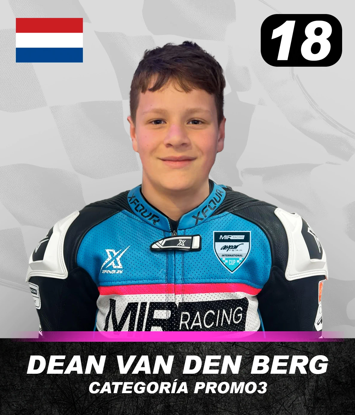 18. Dean Van Den Berg